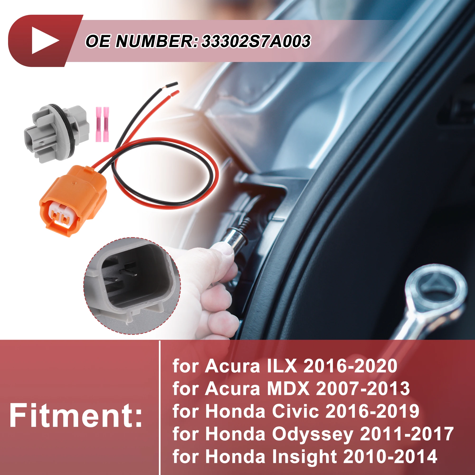 

X Autohaux розетка указателя поворота для Acura ILX 2016-2020 No 33302S7A003