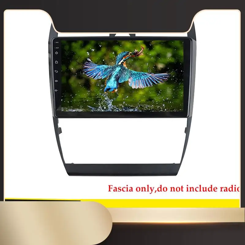 

9 Inch 2Din Black Stereo Radio Fascia For A6 C5 2002-2006 Dashboard Video DVD Player Panel Frame Mounting Trim