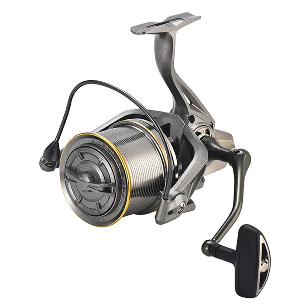 Ultralight Fishing Reels Metal Body Saltwater Freshwater Fishing Reel 17+1 Bearing Fixed Spinning Reels Carp Fishing Accessories