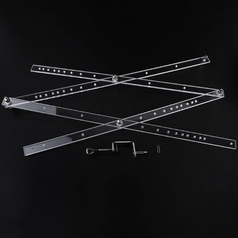 50cm Scale Excellent Folding Ruler Artist Pantograph Copy Rluers Draw Enlarger