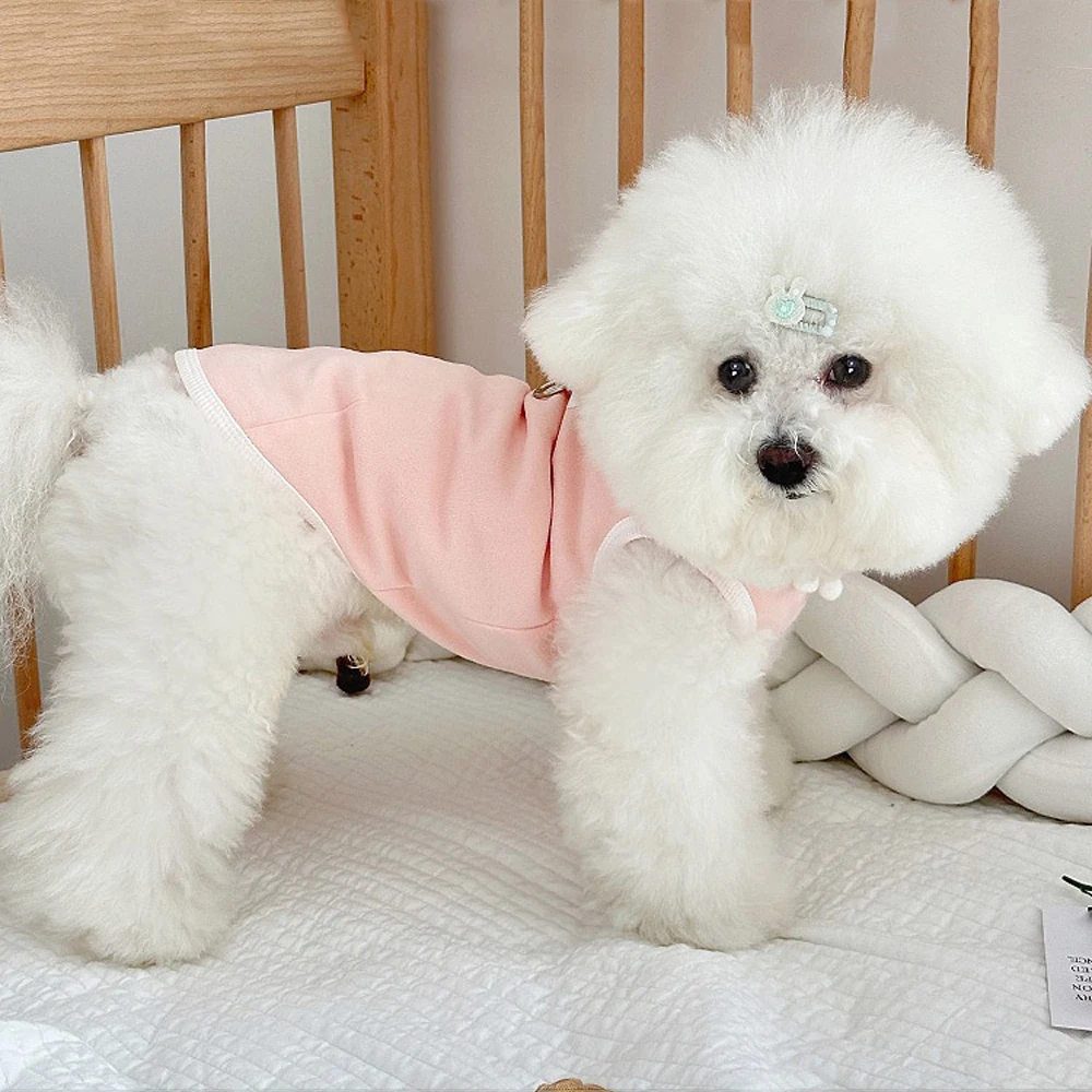 

Летний жилет без рукавов для домашних животных — мягкий дышащий наряд для собак и кошек