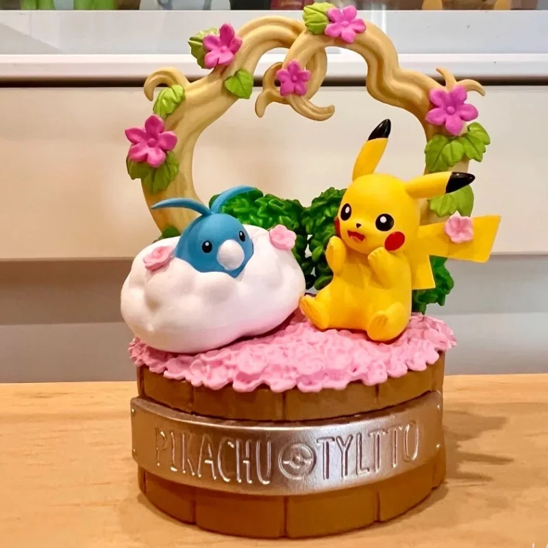 Re-Ment Pokémon Little Stories of the Forest Peaceful Moments Collectible Toy Figures - Furret Hoothoot Pachirisu Fuecoco Celebi