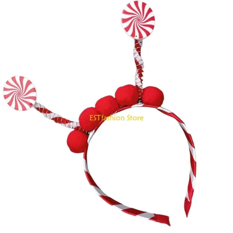 

Y5GC Halloween Lollipop Hairband Speat Commory Hair Accessy Accessy Accessy Accessy для взрослых и детей