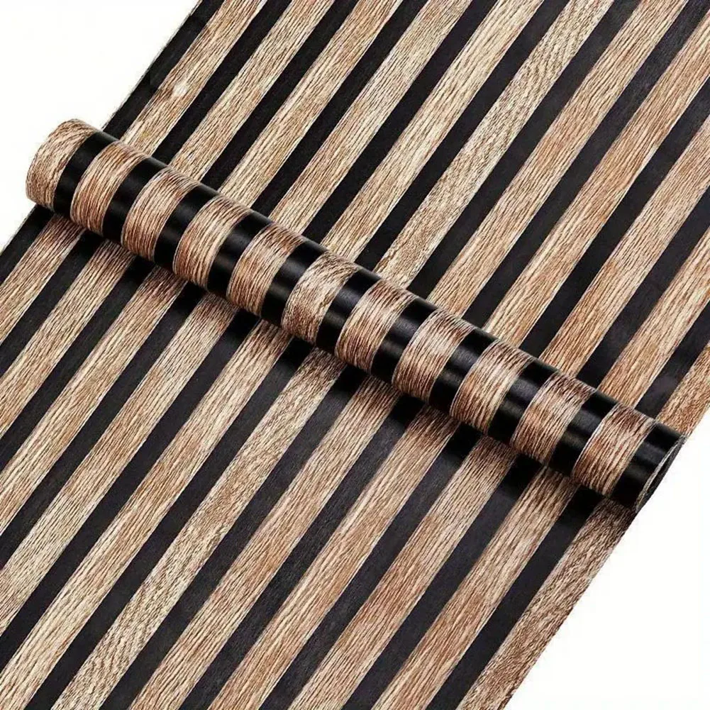 

Home Renovation Interior Decoration PVC Wall Stickers Waterproof Wall Renovation Stickers Imitation Wood Grain Easy Installation