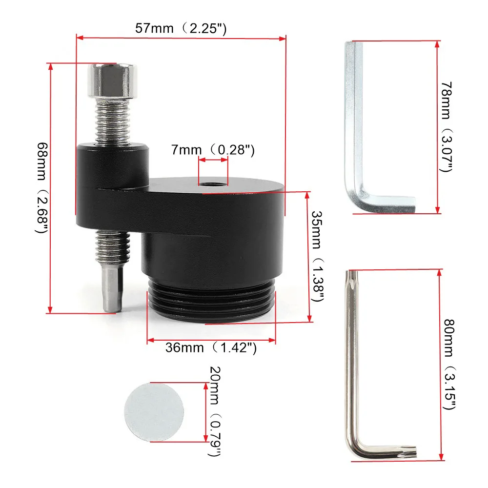 Car modification parts clutch belt disassembly tool separation kit suitable for 17-23 Bombardier X3