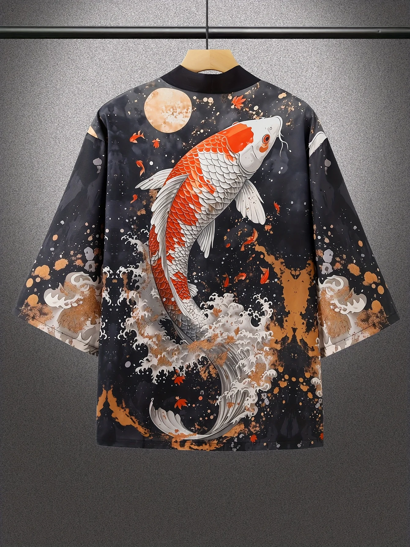 2025 Japanese Kimono for Mens Traditional Japanese Relief Culture  Printed Robe Yukata Japanese Clothing Casual Loose Kimono