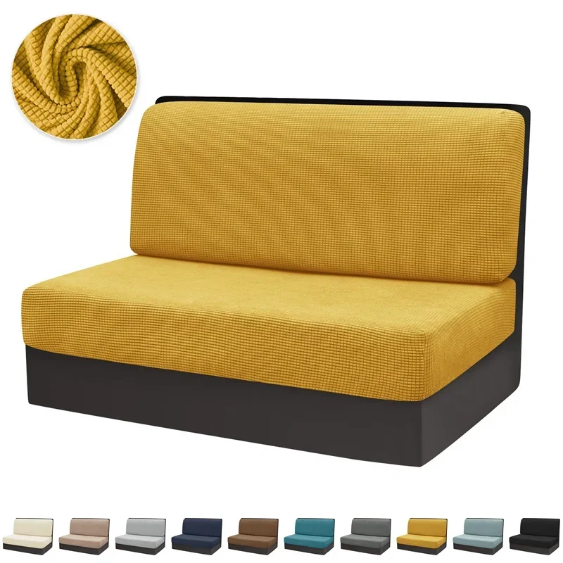 2Pcs/set Stretch RV Dinette Cushions Covers Couch Slipcover Booth Seat Slipcovers RV Camper Car Bench Backrest Cover Cubre Sofa