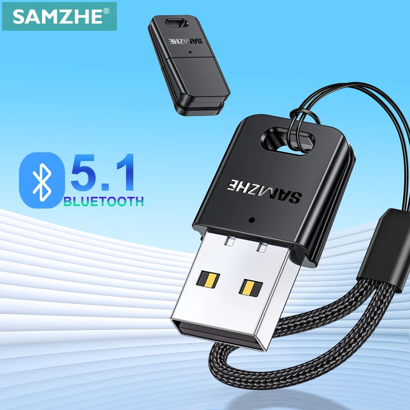 

USB Bluetooth Win8/10/11 приемник-передатчик без привода адаптер для ПК Беспроводная мышь музыкальный ключ Apt-X Bluetooth 5,1