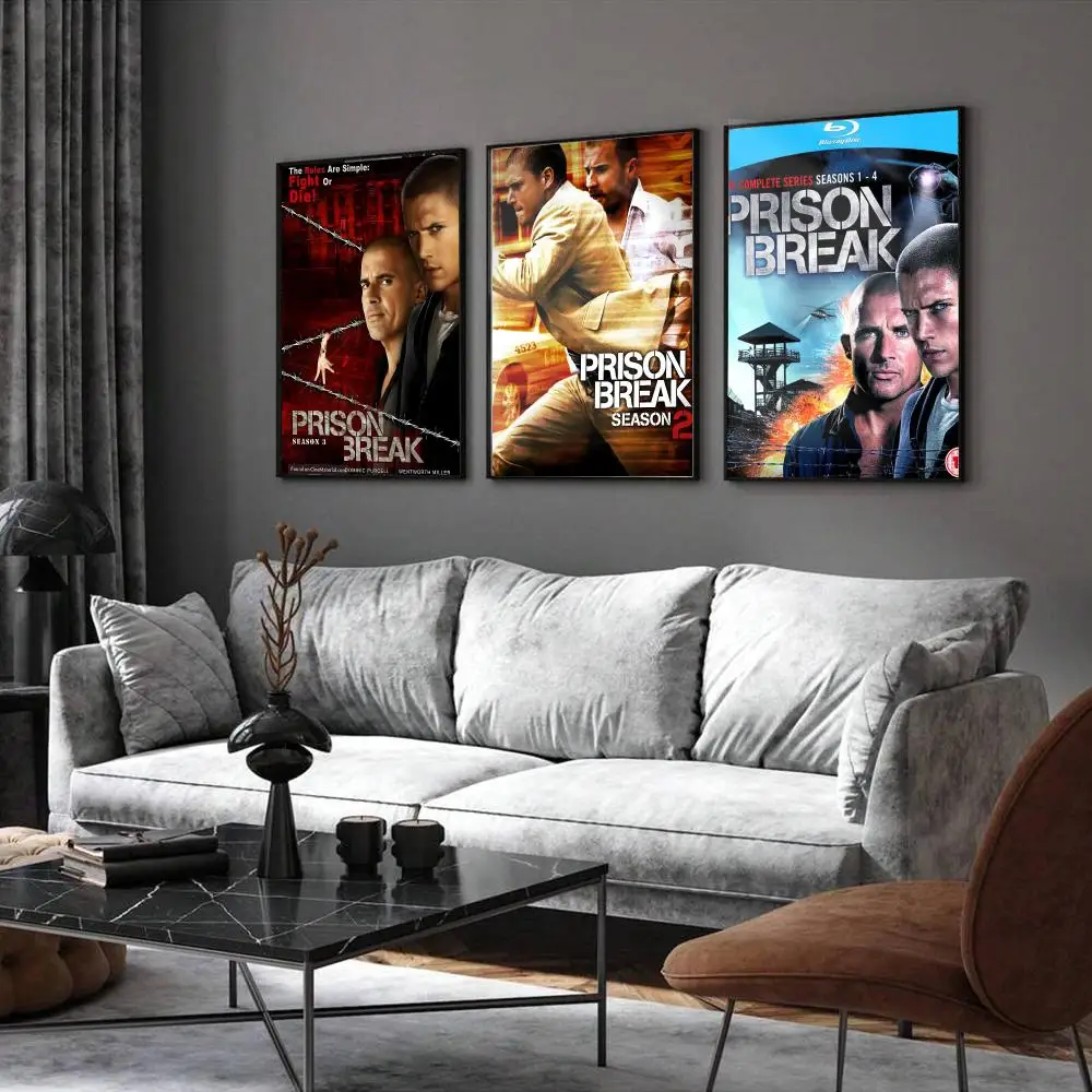 TV P-Prison Break Poster Perfect Space Sticker Self Adhesive for Office Home Theater Wall Art Decor Fancy Gift - view 3