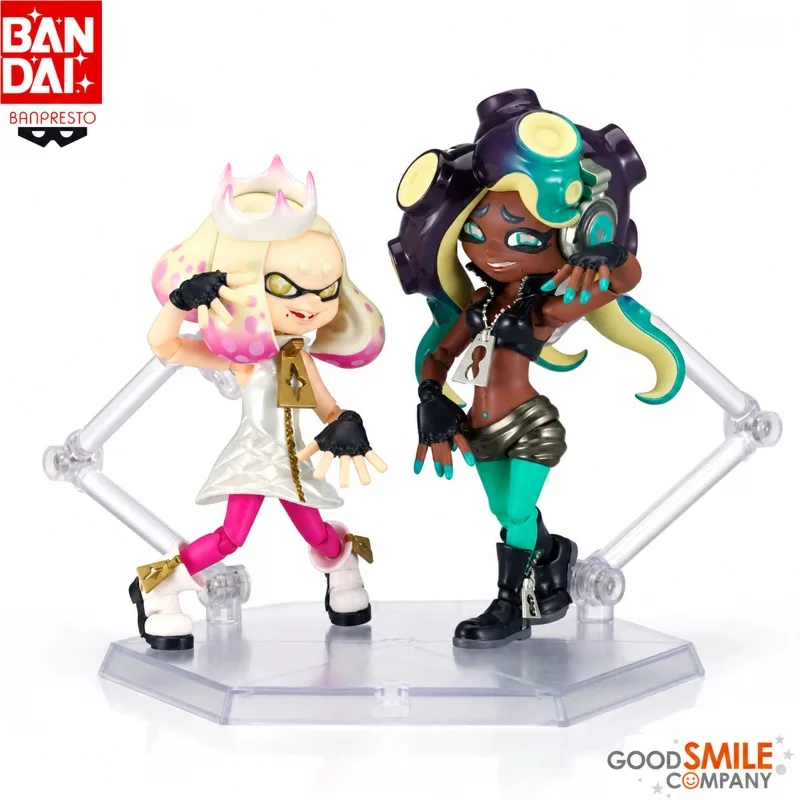 In Stock Bandai Original Banpresto Gsc Splatoon2 Iida Hime Action Figure Model Doll Brand New Boxed Anime Characters Toys Model