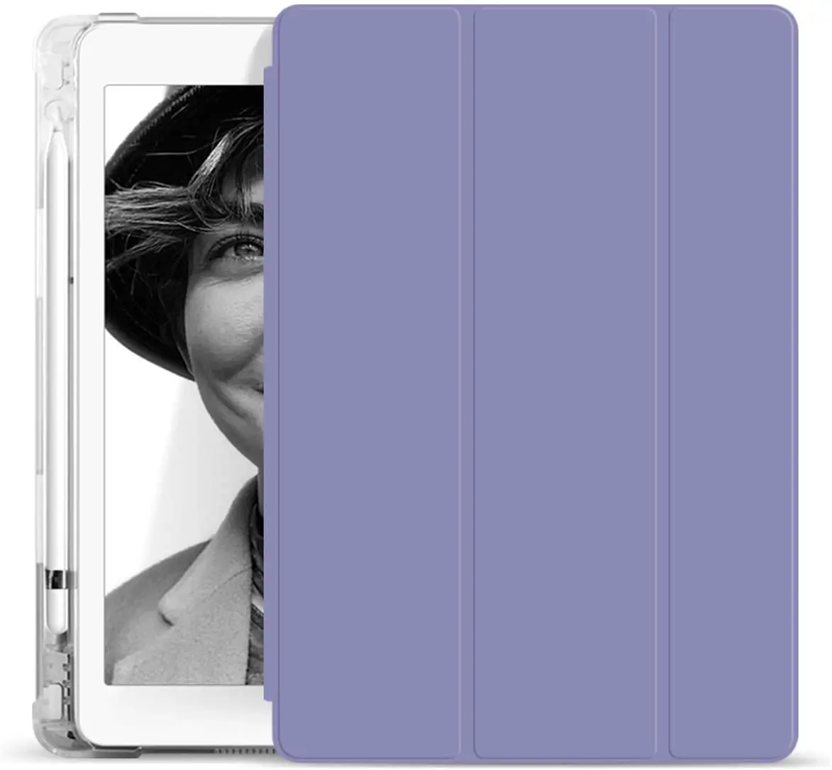Mit Stifthalterhülle für iPad Pro 11 M5 iPad Air 11.11 10. Generation Mini 7 Funda iPad 10.2 7th 8th 9th Cover Air5 4 10.9 3 10.5