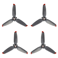 5328F Carbon Fiber 3-Blades Quick-Release Propeller for DJI FPV Combo Drone - Hot Selling Drone Accessories Parts