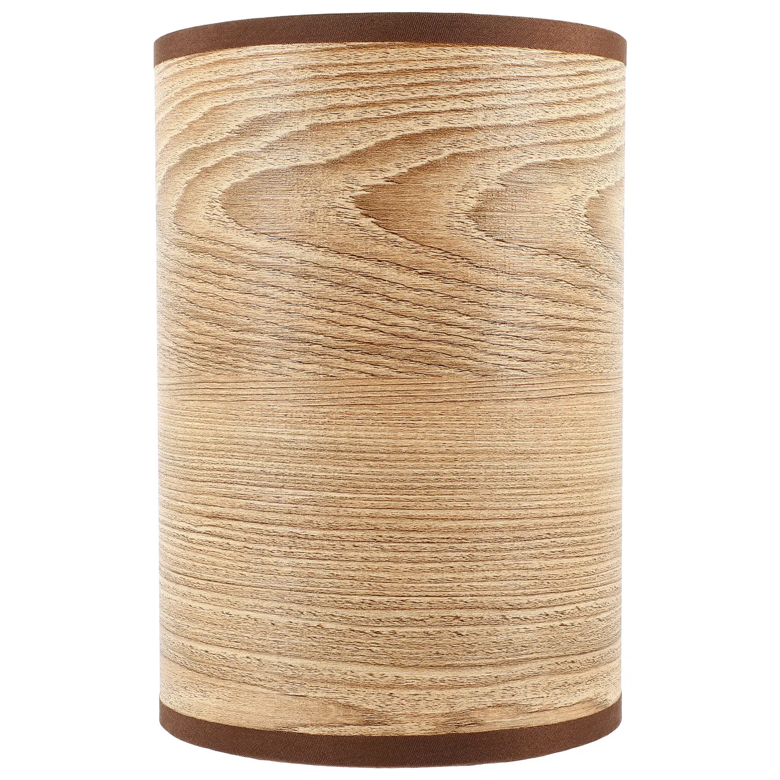 

Wood Grain Lampshade Decorative Wooden Ceiling Lamp Shade Chandelier Lampshade E27 E14 Replacement Light Cover Indoor Modern