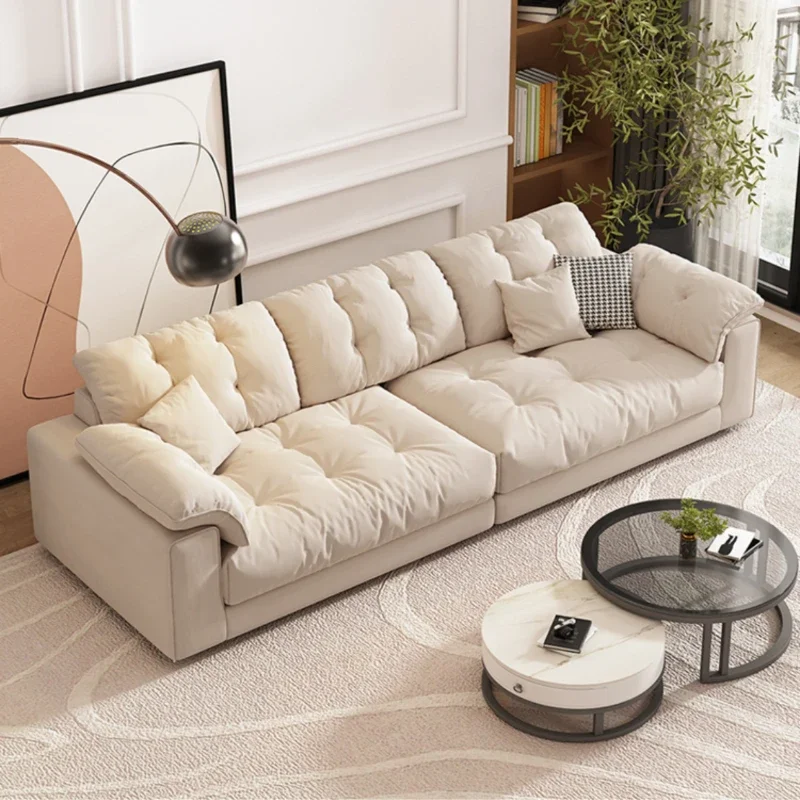 White Nordic Lazy Sofa Chair Filling Fancy Relax Designer Loveseat Sofa Lounge Modern Woonkamer Banken Living Room Furniture