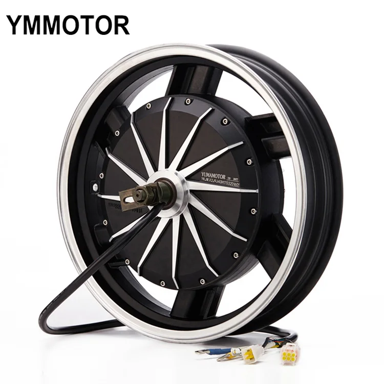 17 Inch 6000w Electric Brushless DC Wheel Hub Motors For Electric Scooter