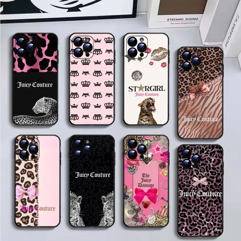 

Juicy couture wallpaper-r Phone Case For iPhone16,15,14,13,12,11 Plus,Pro Max,XS,X,XR,SE,Mini,8,7,Soft Black Cover