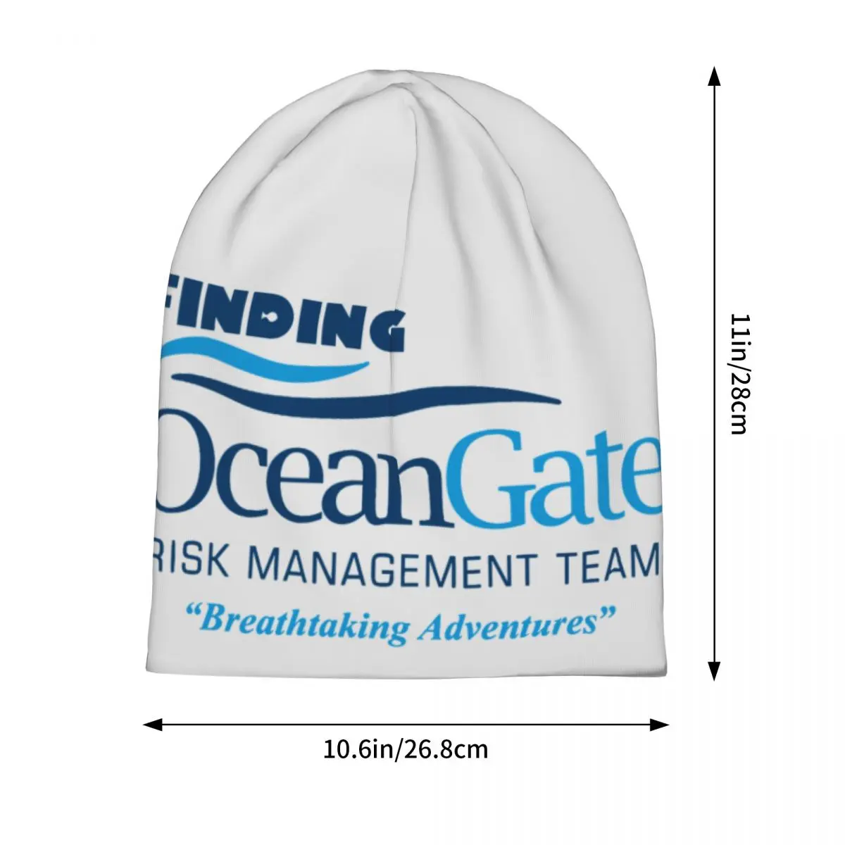 Finding OceanGate Risk Management Autumn Winter Beanie Skullies Breathtaking Adventures Beanies Caps Women Men Luxury Warm Hat