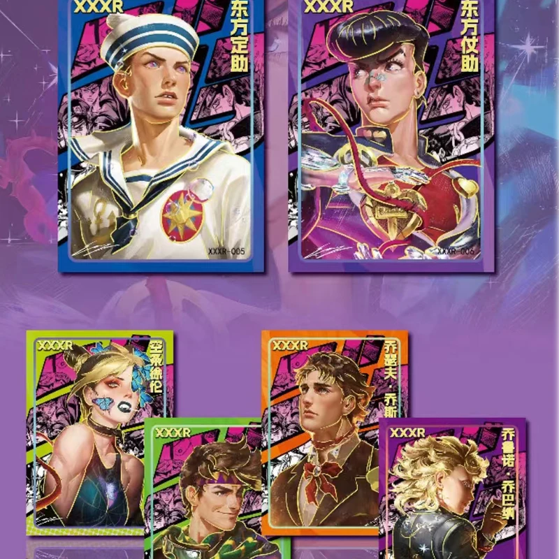 JoJo\'s Bizarre Adventure Collection Cards Games Gift Trading Card