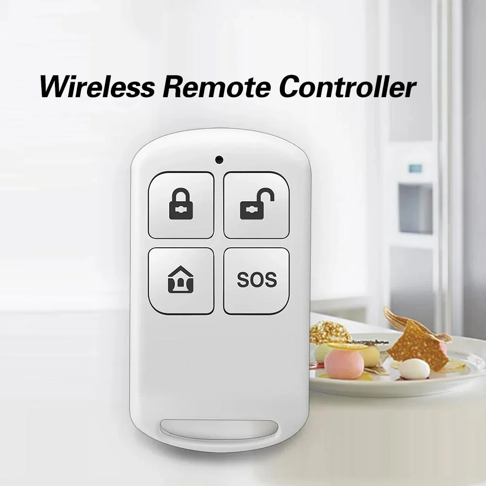 ACJ-Détecteur de télécommande sans fil EV1527, 433MHz, pour activation/désactivation à distance, système d'alarme de sécurité domestique anti-cambriolage pour ical103 107