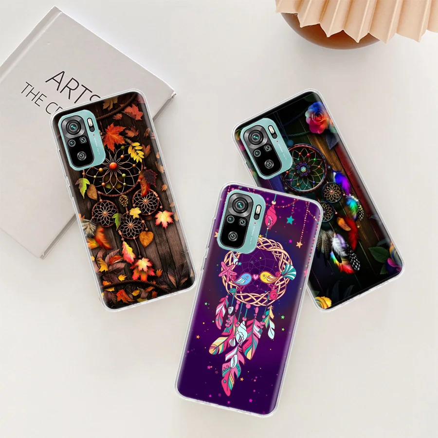 Advanced Rainbow Dream Catcher Phone Case For Xiaomi Poco X6 X5 X4 F4 GT X3 F6 Pro 5G M5 M5S M4 M3 F5 F3 F2 F1 Mi Note 10 Lite