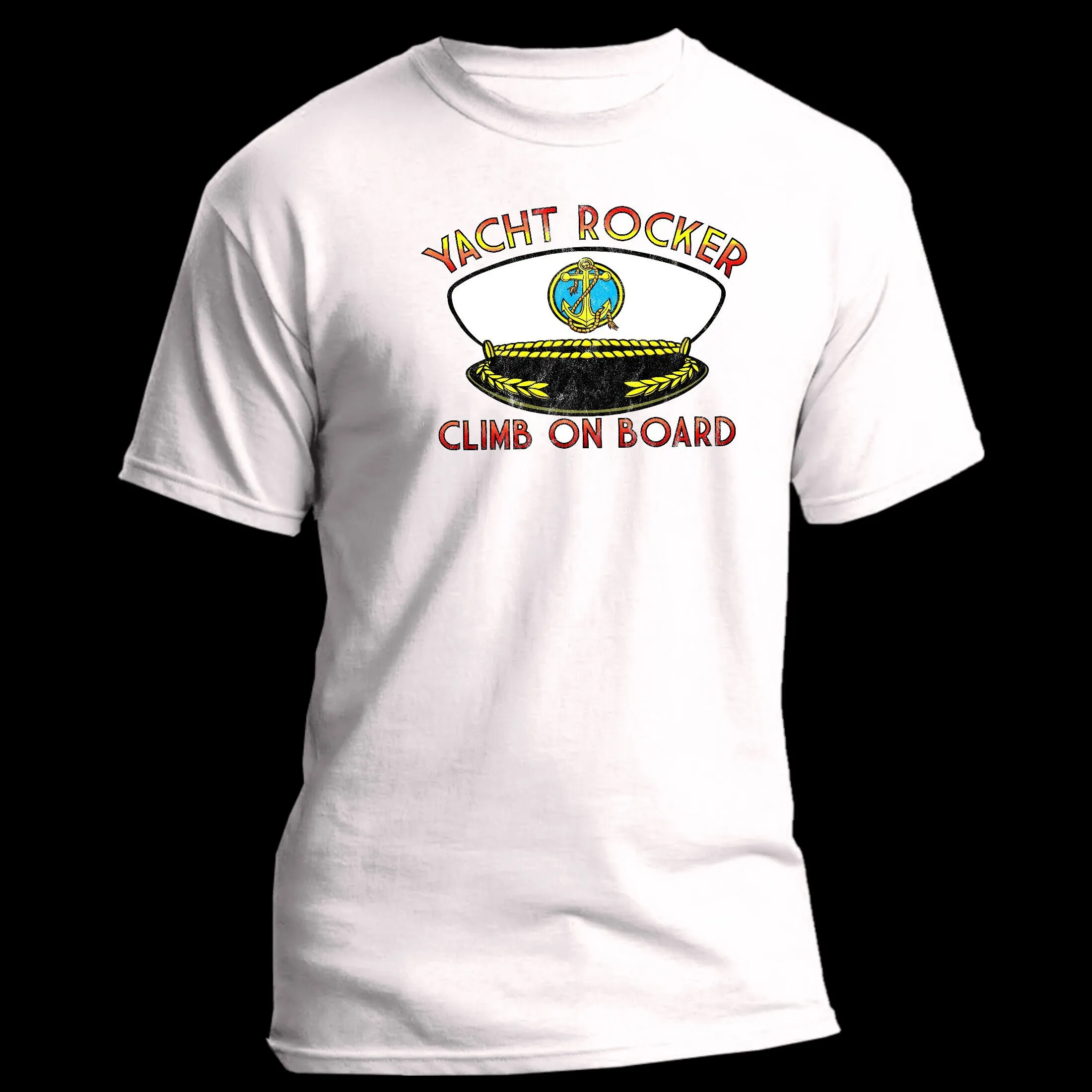 Yacht Rock T shirt Rocker Soft Captain