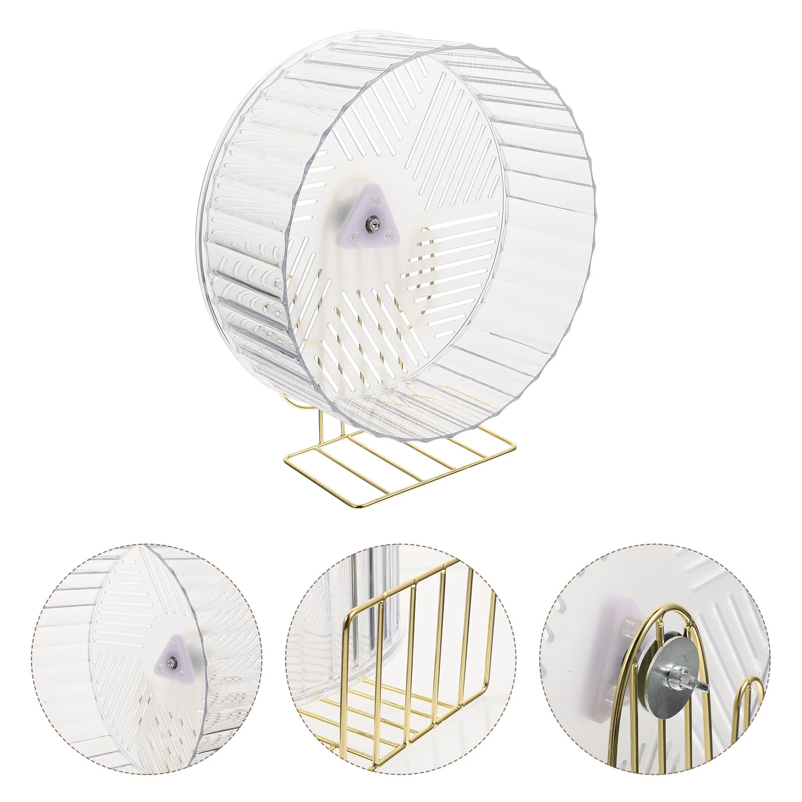 

Hamster Jogging Wheel Running Sports Decor Stable Rat Cage Household Small Animals Toy