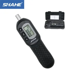 SHAHE 1/4'' Preset Torque Screwdriver with 10 Bits Head N.m lbf.ft lbf.in kgf.cm Set Preset Torque Driver Screwdriver Beep Alarm