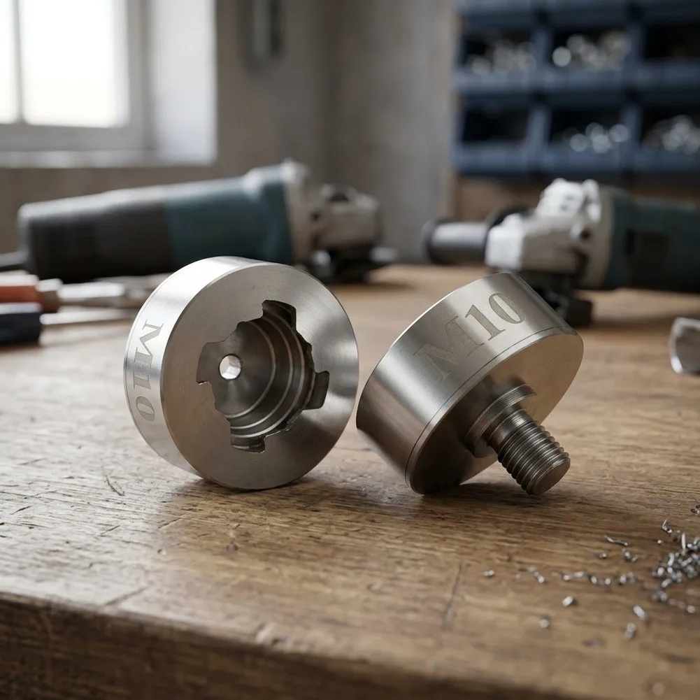 2PCS for xlock Adapter for Angle For Grinder with for m10 Threaded Nut for Cutting Blade Secure Locking and Compatibility