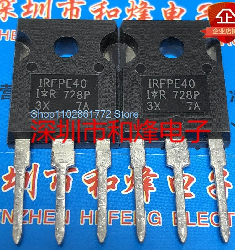 

(5 шт./партия) IRFPE40 TO-247 800V 5.4A