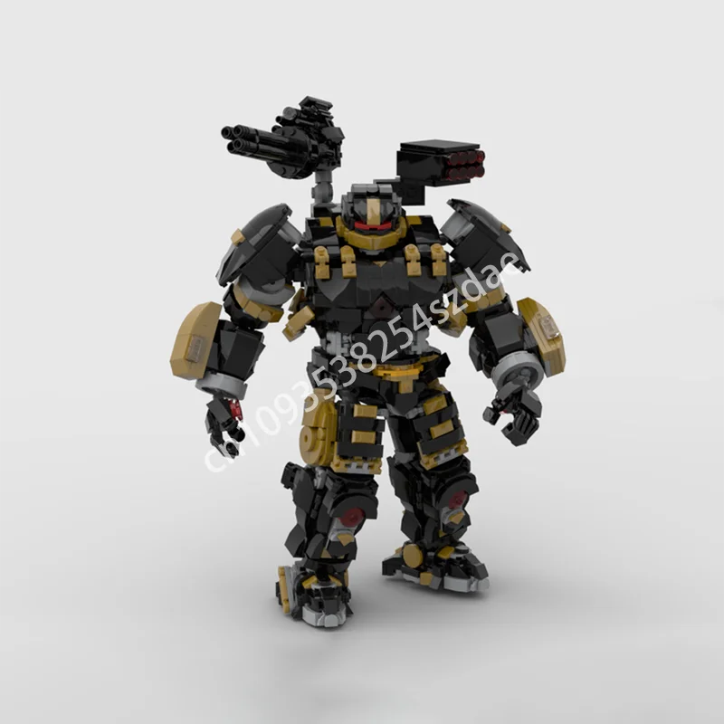 

1987 шт. MOC The Hulk Destroyer V2.0, строительные блоки, рождественская игрушка, подарок STEM, творческое творчество, практические способности