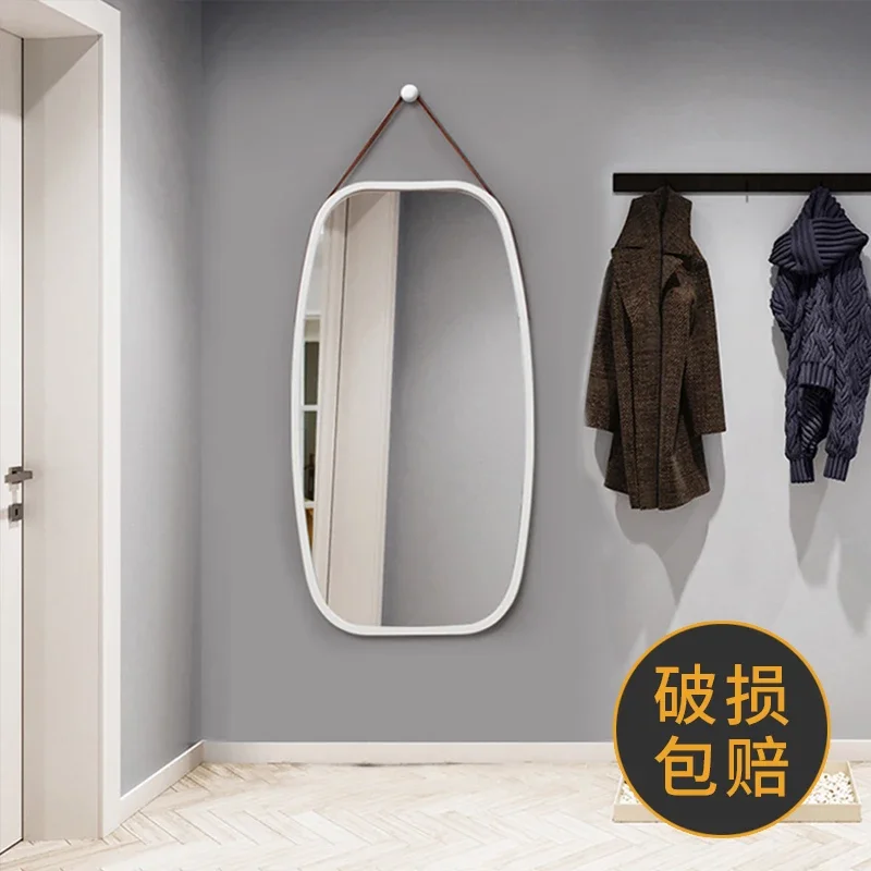 Hanging hanger wall hanging creative mirror hook entrance full-length coat