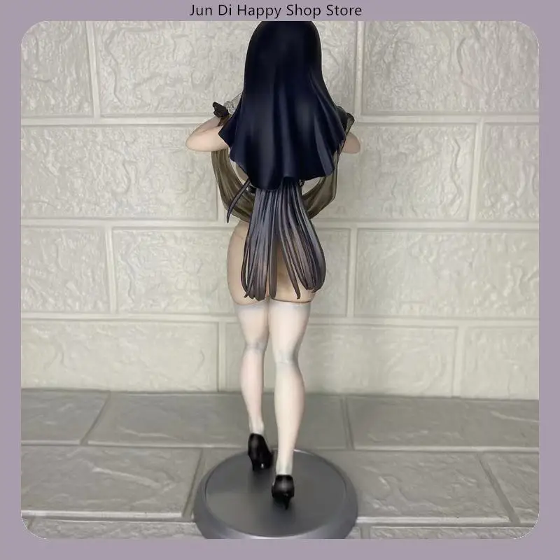 28 cm prière nonne debout Pose Anime fille Figure modèle Statue Collection bureau décoration ornement jouet cadeau pour les Fans