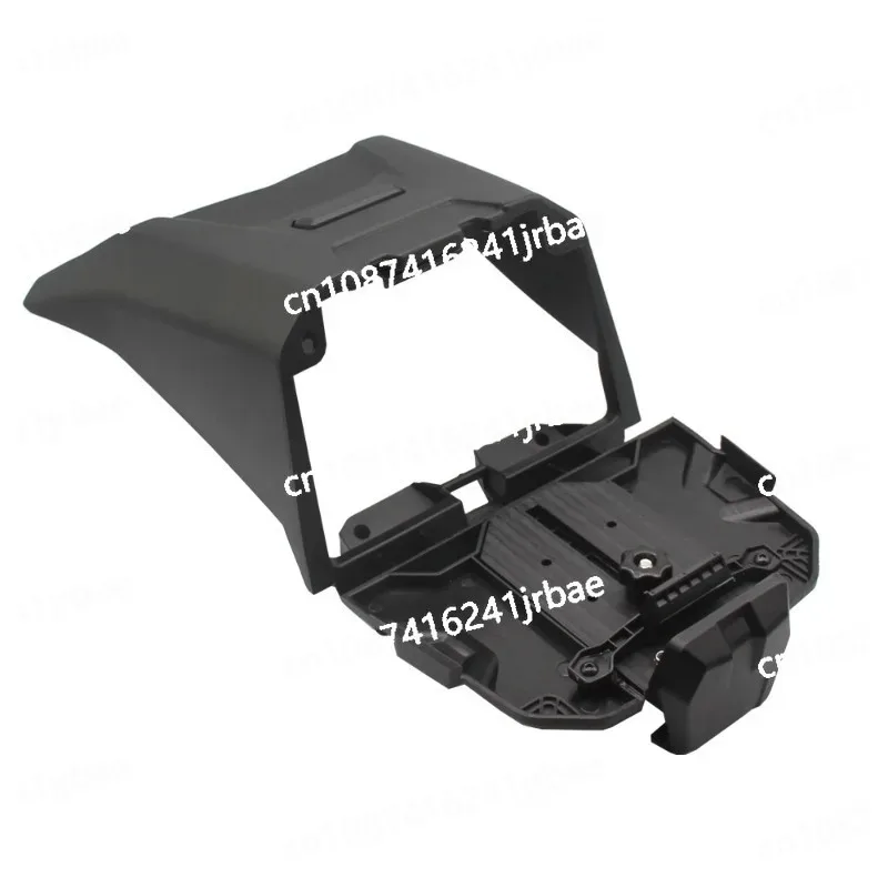 Black Electronic Device Holder With Integrated Storage Box