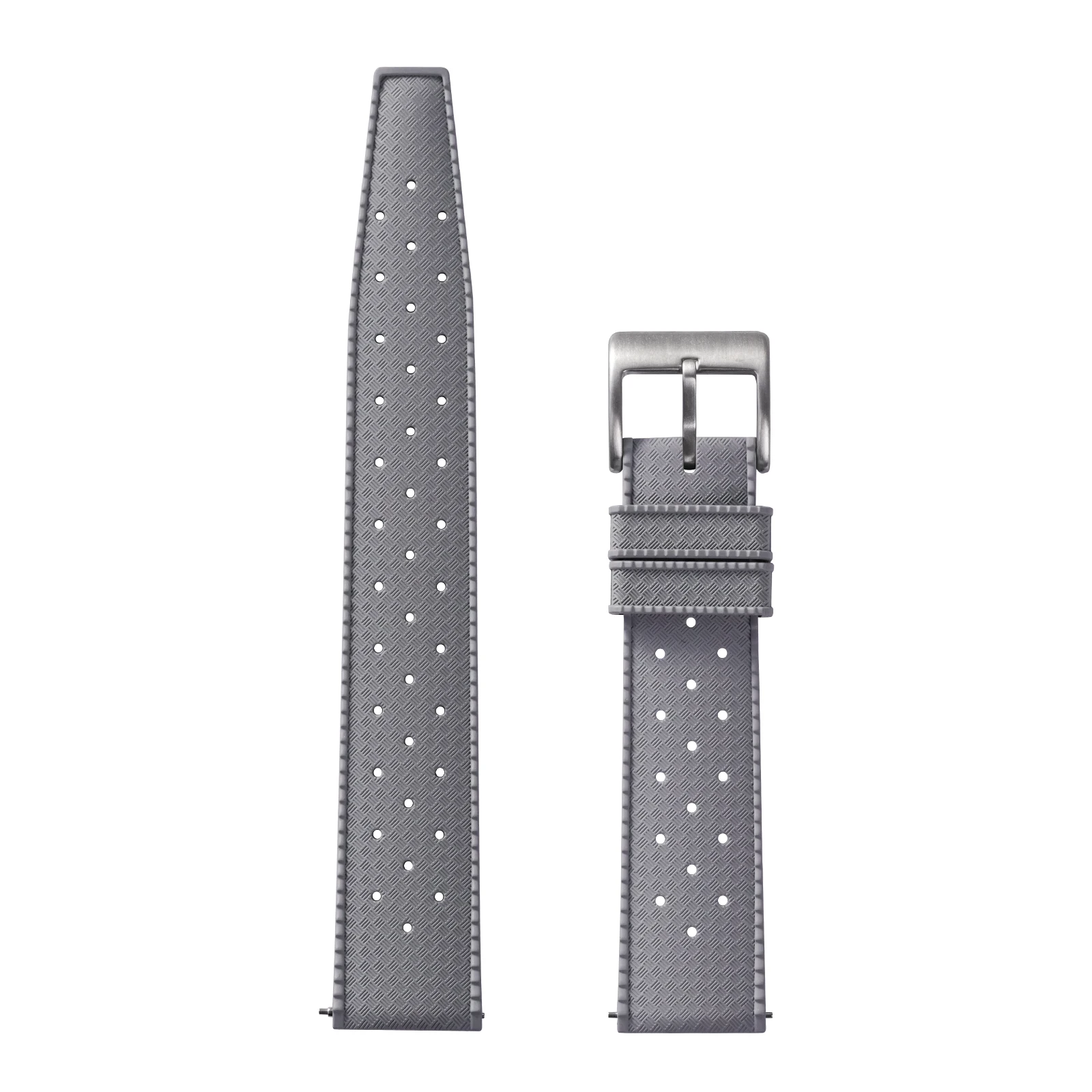 ibenifit WATCHDIVES Premium-Grade-FKM-Uhrenarmband aus Gummi für Seiko für Rolex 20/22 mm Schnellverschluss-Uhrenarmbänder, Kautschukarmband, tropisches Armband 8