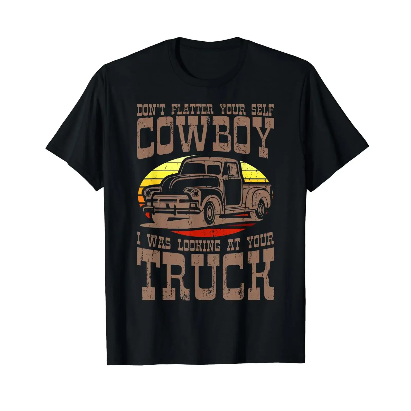 Funny Pickup Truck Old Oldtimer T Shirt vintage Washed Unisex Soft Breathable Comfortable homme Stretched designer clothes