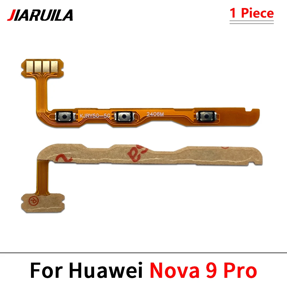 Phone New Power Volume On Off Button Internal Flex Cable Parts For Huawei Nova 8 Pro 8 SE 8I 9 Pro 9 Se 11 Pro 10 Se 12 Pro Y61