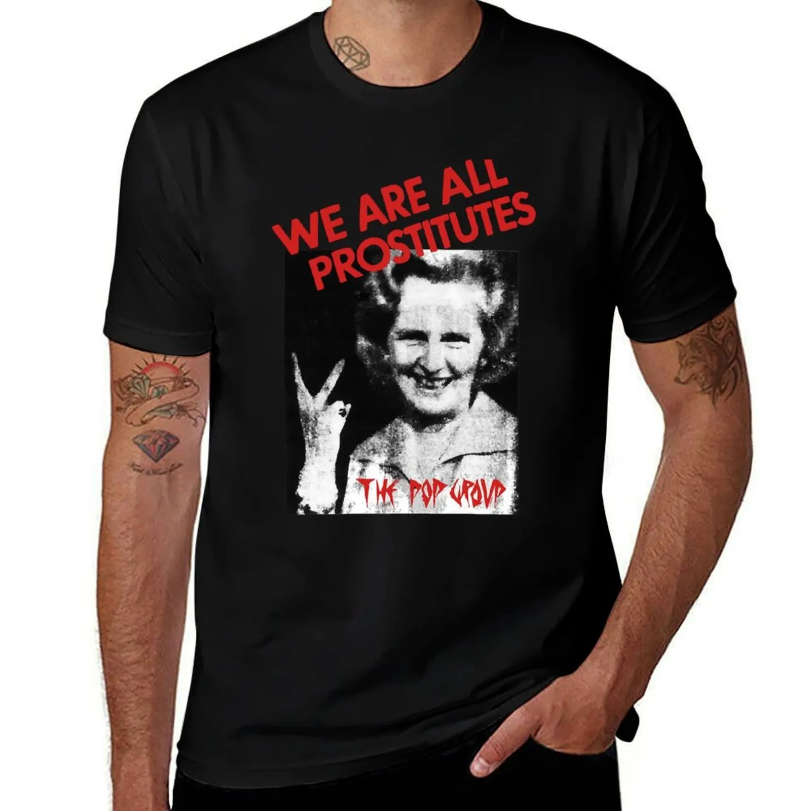 

The Pop Group - We Are All Prostitutes T-Shirt man t shirt graphic mens graphic t shirts T-shirt