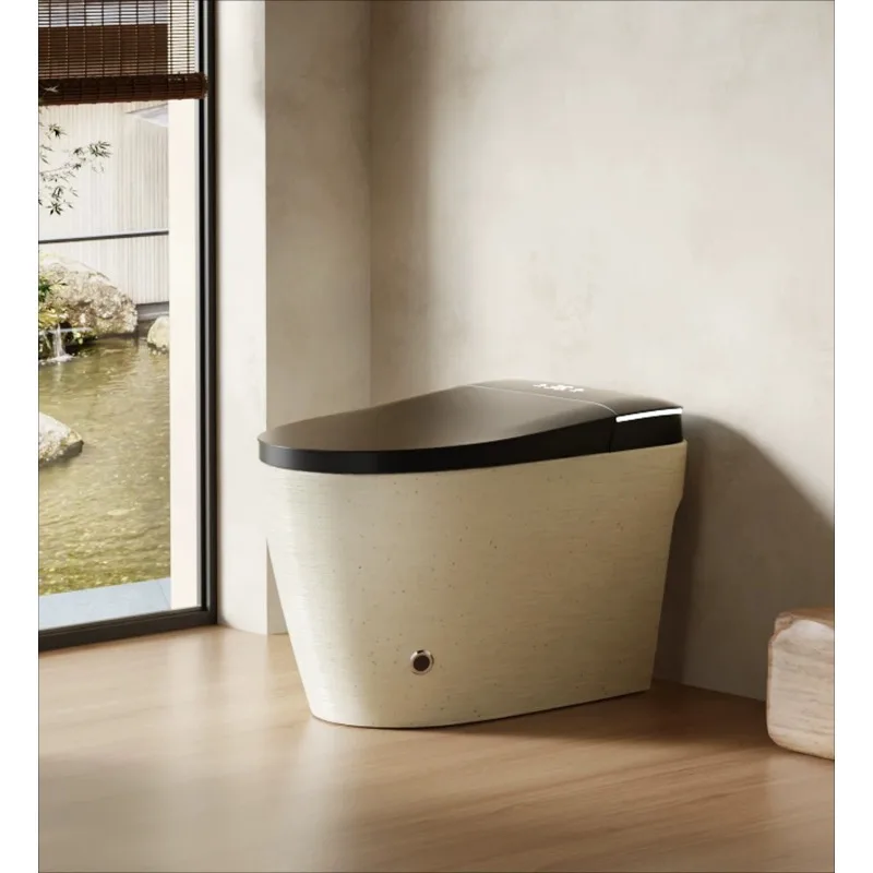 

Light luxury automatic smart toilet integrated home bathroom retro intelligent induction flip toilet