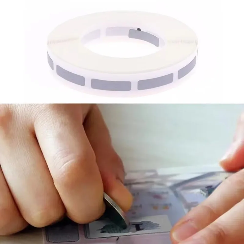 500/1000pcs/Roll Silver Gold Scratch Off Stickers Self Adhesive Square Shape Scratch Labels Stickers Easy To Scratch Off
