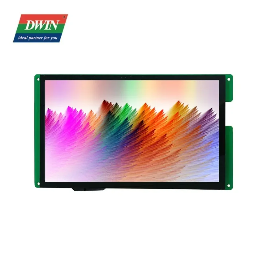 2026 DWIN 10.1Inch 1024*600 500nit IPS LCD Display Multi-point Capacitive Touch HD-MI Screen for Windows Raspberry PI Linux Andr