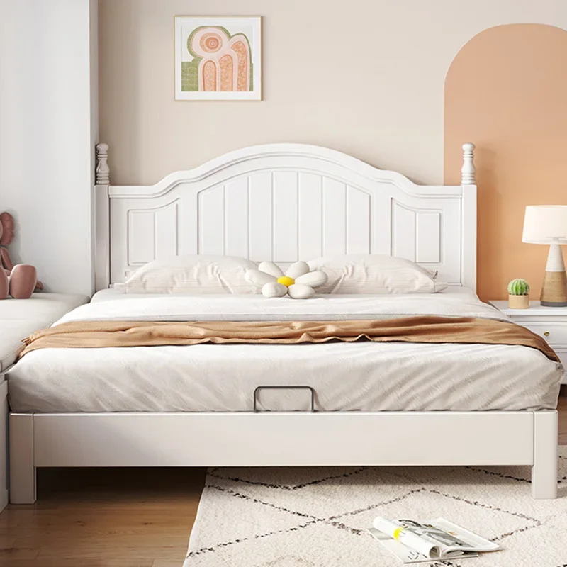 

Comfortable Multifunctional Bed Modern Luxury Capsule Beauty Space Saving Bed Sleeping Princess Camas De Casal Trendy Furniture