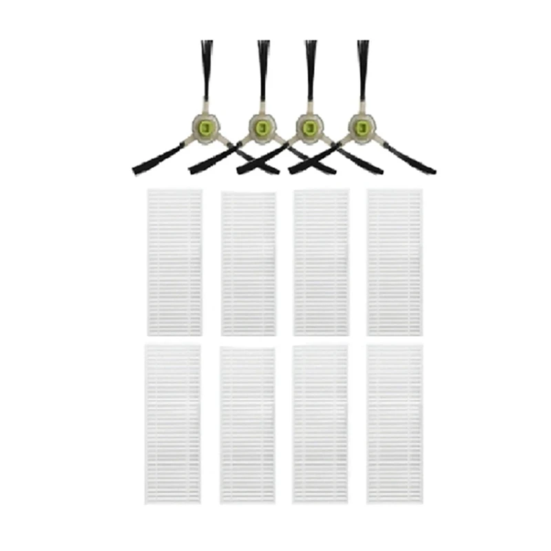 12PCS HEPA Filter Side Brush   For Lefant M210 M210S M210B M213 Vacuum Cleaner Accessorie Vacuum Cleaner Replacement Parts