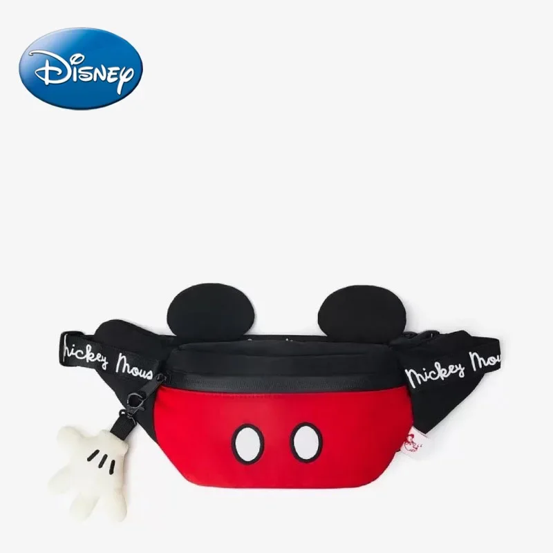 

Disney 2025 New Mickey Mouse Boys and Girls' Oblique Breast Bags for Daily Travel Fashion Children's Coin Wallet