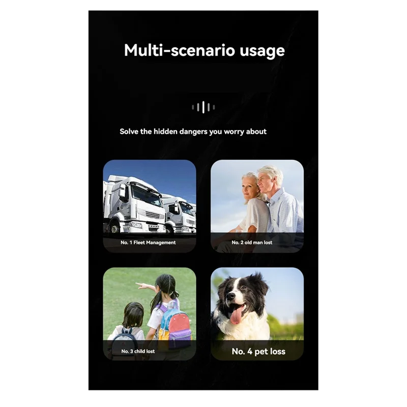 3CGRO-Mini Magnetic GPS Tracker Anti-Theft Tracking Device For Car/Person/Pet Location Tracker Long Standby Real-Time Locator