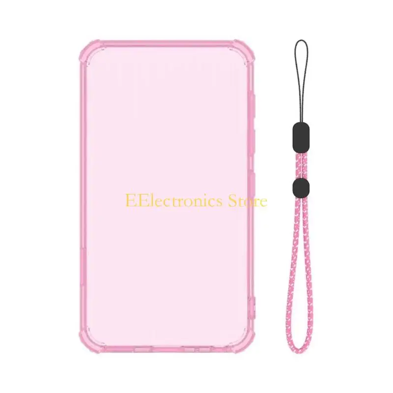 B03C Protective Case for Innioasis G 5 MP3 Player, Thin TPU Cover with Button Covers, Port Openings, and Wrist Strap