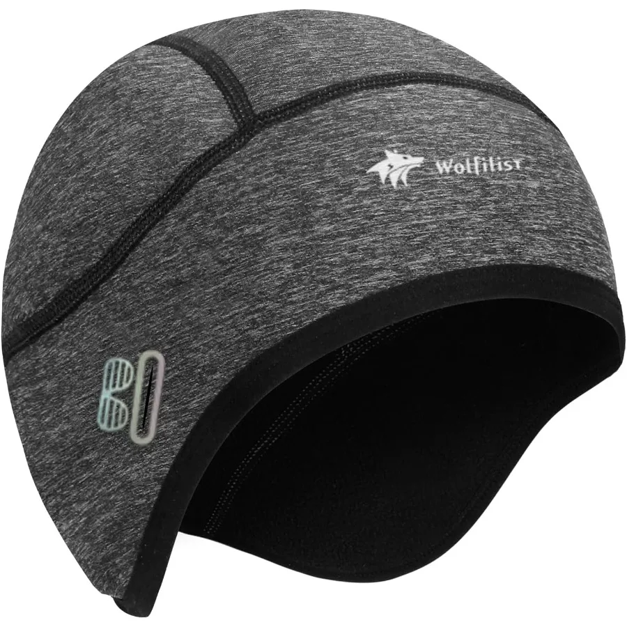 

Кепка с черепом, подкладка для шлема для мужчин и женщин, каска с подкладкой, зимняя велосипедная кепка под шлемом, термофлисовая шапка