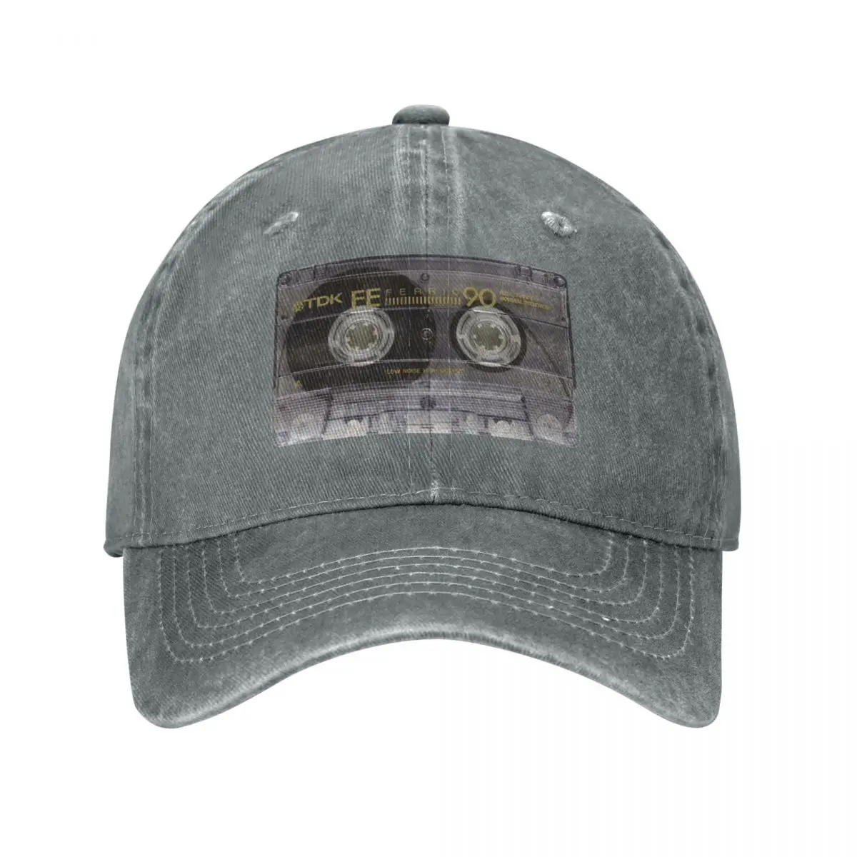 

Cassette tape retro - remember those 70s and 80s mixtapes Cass1 Cap Cowboy Hat kids hat Men caps Women's