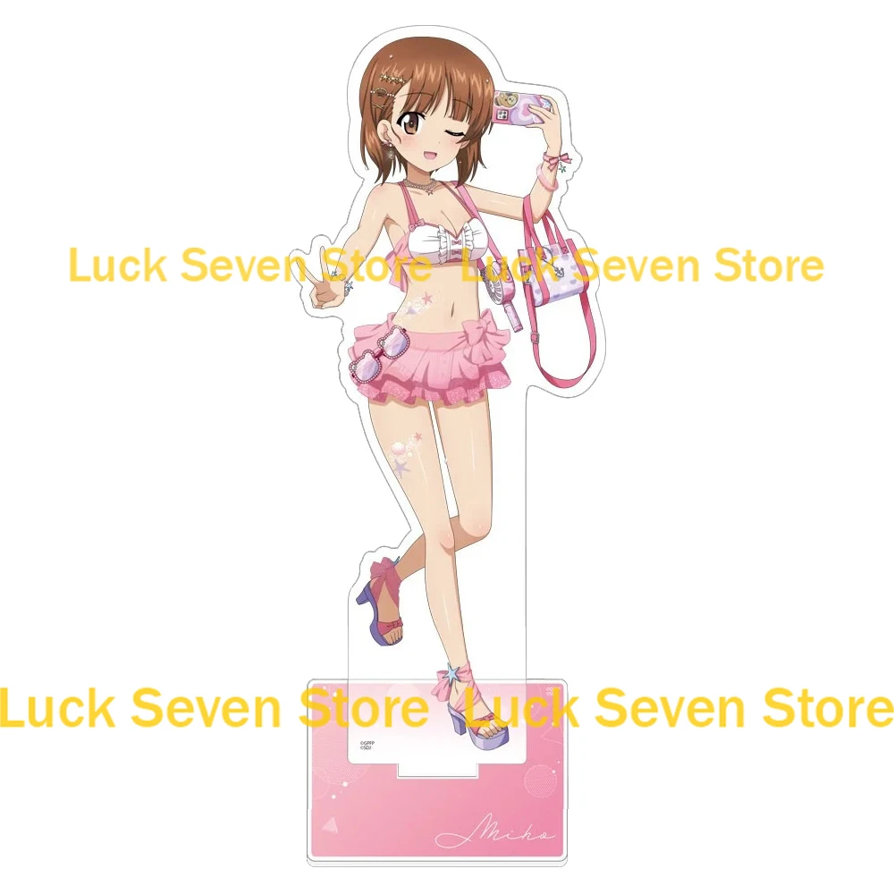 Girls und Panzer: Senshado Daisakusen!Darjeeling Erika Chiyo Shiho Alice Mary Miho Mika HD Figure Acrylic Stand desktop ornament