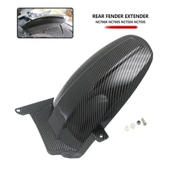 For HONDA NC750X NC700 NC750 S/X NC750S NC700S NC700X 2012-2022 2023 Motorcycle Carbon Fender Rear Extender Hugger Mudguard