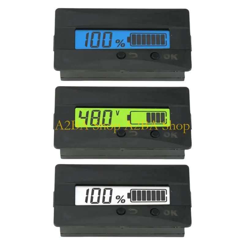 A2BA LCD Battery Panel DC9-120V for Electric Vehicle and Solar Systems